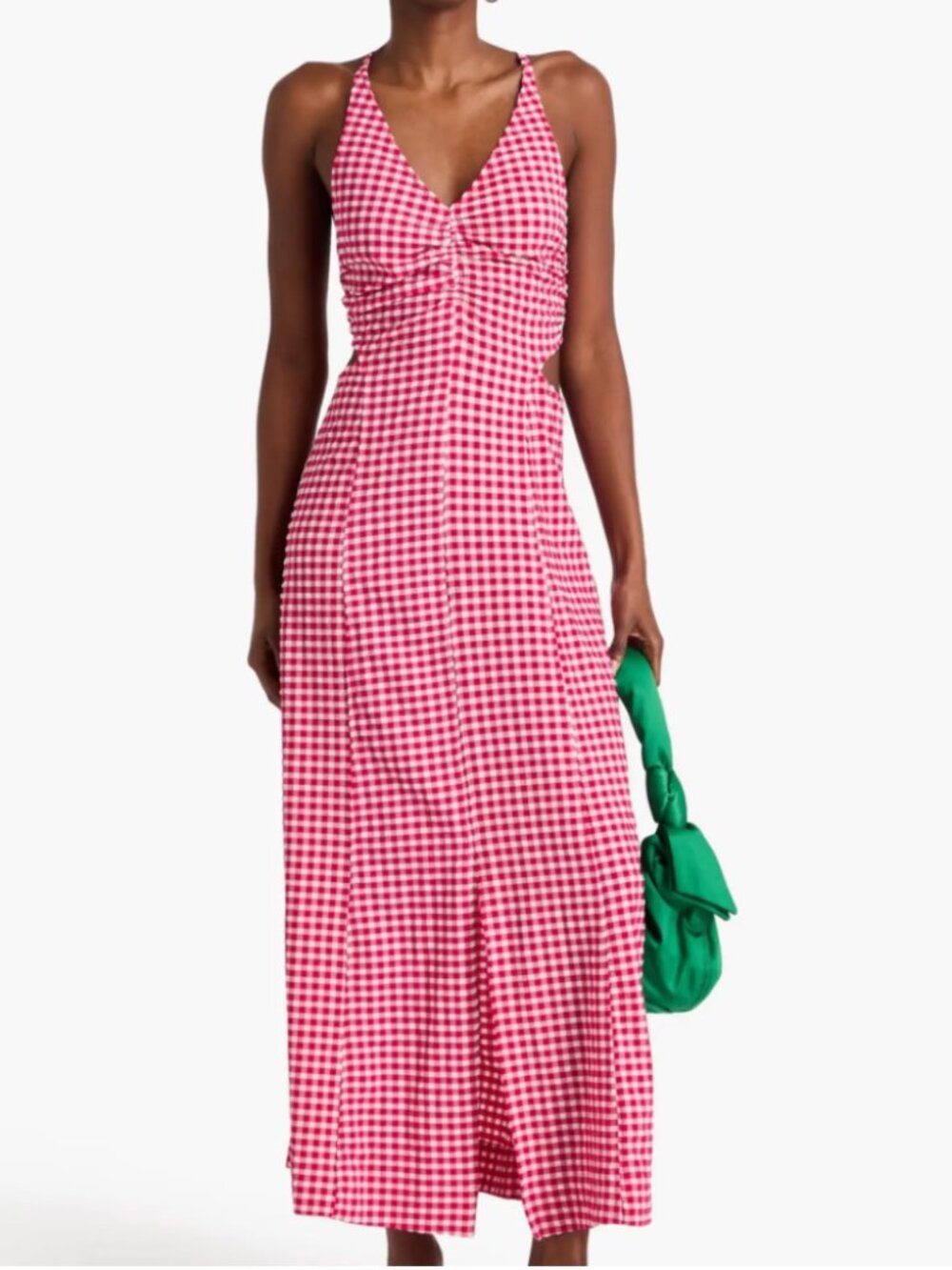 Ganni women’s gingham dress - Picture 1 of 4